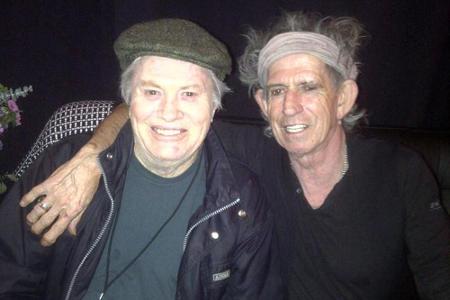 Bobby Keys (l.) neben seinem Kumpel Keith Richards von den Rolling Stones Bobby Keys (l.) neben seinem Kumpel Keith Richards von den Rolling Stones