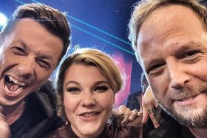 So sehen Sieger aus: Michi Beck (l.), Charley Ann und Smudo