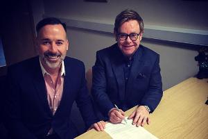 Per Instagram zu Gast bei Elton John's Hochzeit
