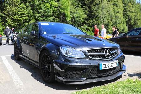 Mercedes C 63 AMG - Fan-Autos - 24h-Rennen Nürburgring 2017 - Nordschleife