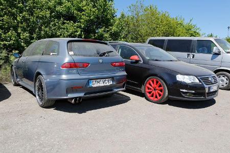 Alfa Romeo 156 GTR - VW Passat - Fan-Autos - 24h-Rennen Nürburgring 2017 - Nordschleife