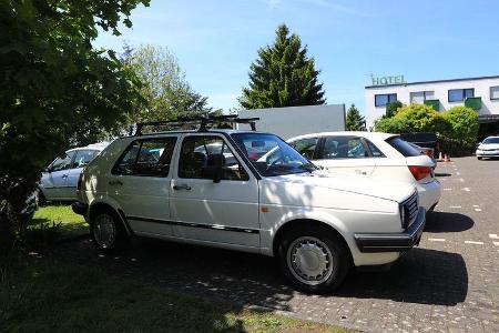 VW Golf II - Fan-Autos - 24h-Rennen Nürburgring 2017 - Nordschleife