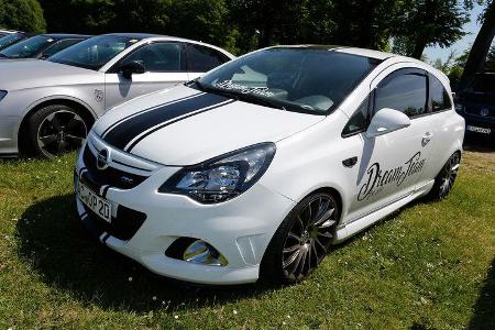 Opel Corsa OPC - Fan-Autos - 24h-Rennen Nürburgring 2017 - Nordschleife