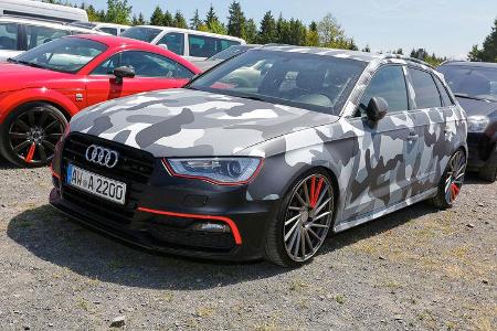 Audi S3 Sportback - Fan-Autos - 24h-Rennen Nürburgring 2017 - Nordschleife