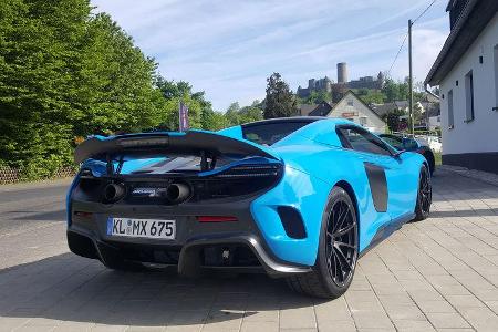 McLaren 675LT - Fan-Autos - 24h-Rennen Nürburgring 2017 - Nordschleife