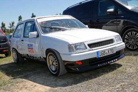 Opel Corsa A - Fan-Autos - 24h-Rennen Nürburgring 2017 - Nordschleife