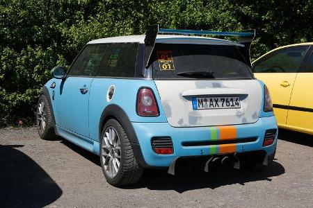 Mini - Fan-Autos - 24h-Rennen Nürburgring 2017 - Nordschleife