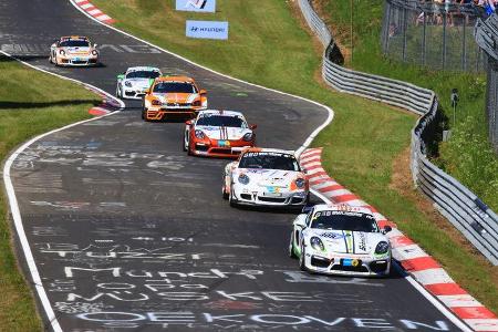 Porsche Cayman GT4 CS - #Startnummer #309 - 24h-Rennen Nürburgring 2017 - Nordschleife - Samstag - 27.5.2017