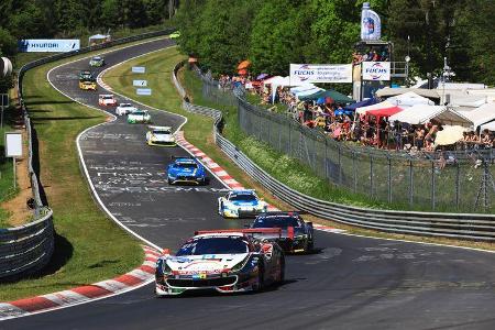 Ferrari 488 GT3 - Startnummer #22 - 24h-Rennen Nürburgring 2017 - Nordschleife - Samstag - 27.5.2017