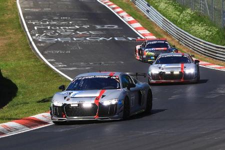 Audi R8 LMS GT4 - Startnummer #18 - 24h-Rennen Nürburgring 2017 - Nordschleife - Samstag - 27.5.2017
