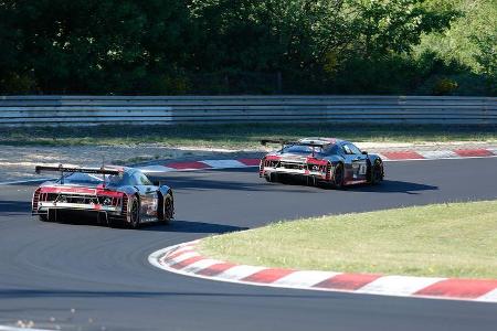 Audi R8 LMS - Startnummer #10 - 24h-Rennen Nürburgring 2017 - Nordschleife - Samstag - 27.5.2017
