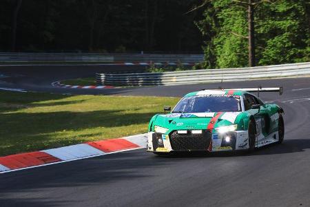 Audi R8 LMS - Startnummer #29 - 24h-Rennen Nürburgring 2017 - Nordschleife - Sonntag - 28.5.2017