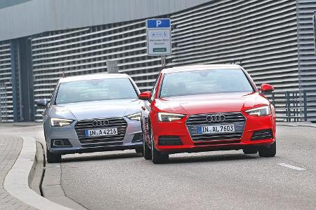 Audi A4 2.0 TFSI und Audi A4 2.0 TDI - Front Audi A4 2.0 TFSI und Audi A4 2.0 TDI - Front
