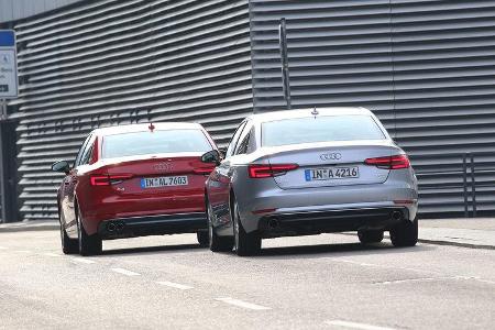 Audi A4 2.0 TFSI und Audi A4 2.0 TDI - Heck