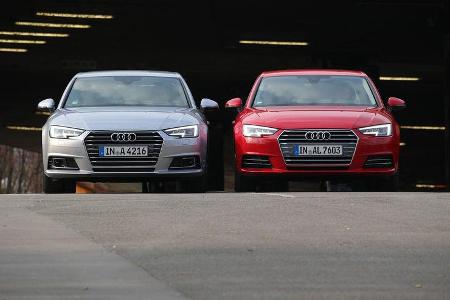 Audi A4 2.0 TFSI und Audi A4 2.0 TDI - Front