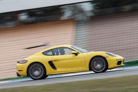Porsche 718 Cayman S, Seitenansicht