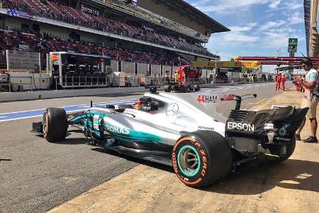 Lewis Hamilton - Mercedes - Formel 1 - GP Spanien - 12. Mai 2017