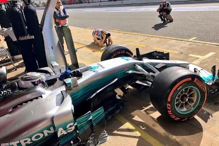 Valtteri Bottas - Mercedes - Formel 1 - GP Spanien - 12. Mai 2017