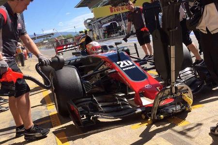 Kevin Magnussen - Haas F1 - Formel 1 - GP Spanien - 12. Mai 2017