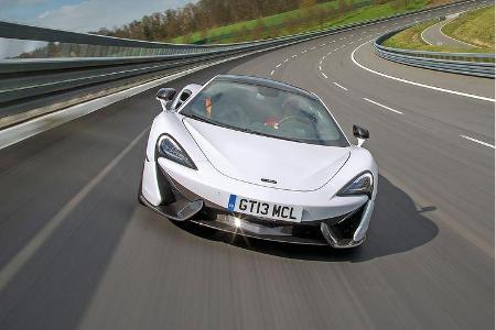 McLaren 570GT, Frontansicht