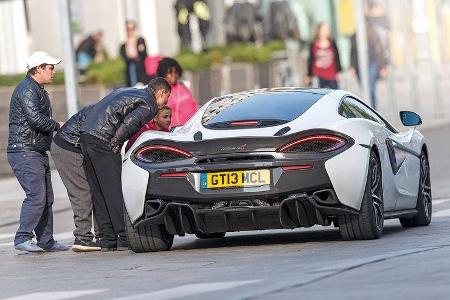 McLaren 570GT, Heckansicht