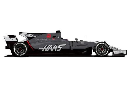HaasF1 - Neue Lackierung - GP Monaco 2017 HaasF1 - Neue Lackierung - GP Monaco 2017