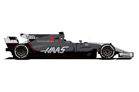 HaasF1 - Neue Lackierung - GP Monaco 2017