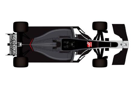 HaasF1 - Neue Lackierung - GP Monaco 2017