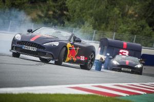 F1-Piloten beim Action-Camping