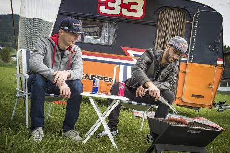 Red Bull - Camping-Rennen - Max Verstappen vs. Daniel Ricciardo - Spielberg - 2017