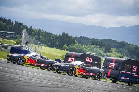 Red Bull - Camping-Rennen - Max Verstappen vs. Daniel Ricciardo - Spielberg - 2017