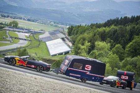 Red Bull - Camping-Rennen - Max Verstappen vs. Daniel Ricciardo - Spielberg - 2017