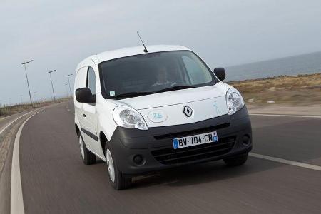 Auf Platz Nummer 6: Renault Kangoo Z.E..
60 PS, 226 Nm, Ladezeit 8h, Effizienzklasse A+, Neupreis 24.150 Euro.