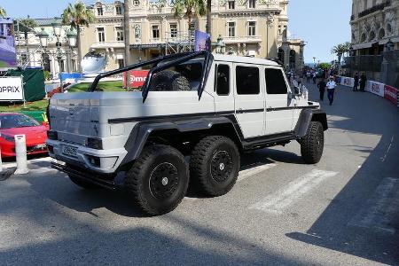 Mercedes AMG G63 6x6 Mansory - Carspotting - GP Monaco 2017