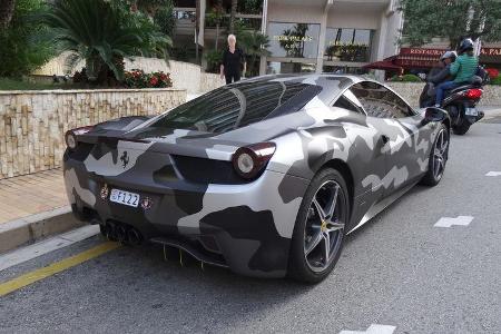 Ferrari 458 Italia - Carspotting - GP Monaco 2017