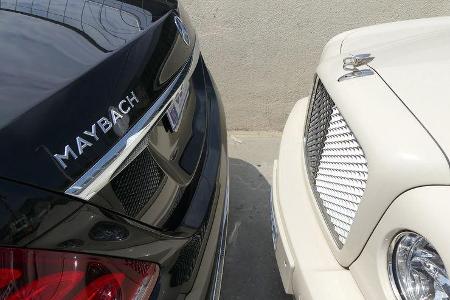 Maybach vs. Bentley - Carspotting - GP Monaco 2017