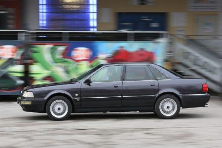 Audi V8, Typ 4C, 1988–1994, Seitenansicht