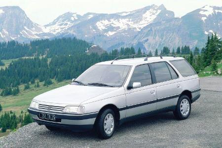 Peugeot 405 Break silber 1988