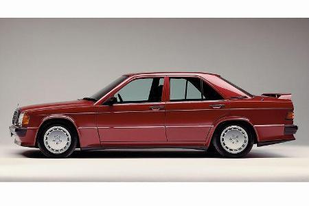 Mercedes 190E 2.5-16 1988 almandinrot