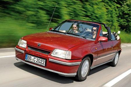 Opel Kadett E Cabrio, Frontansicht