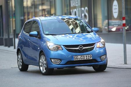 Opel Karl 1.0, Frontansicht