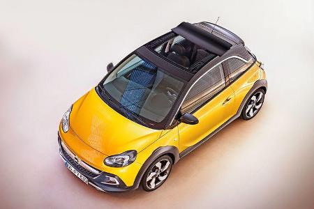 Opel Adam Rocks, Draufsicht