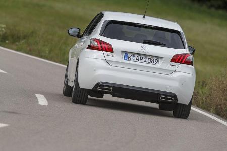 Peugeot 308, Exterieur Heck