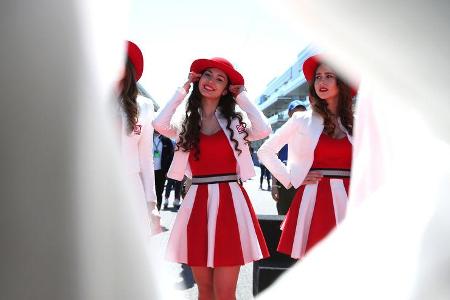Grid Girls - Formel 1 - GP Russland 2017
