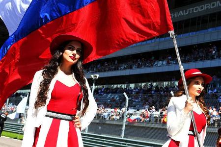 Grid Girls - Formel 1 - GP Russland 2017