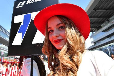 Grid Girls - Formel 1 - GP Russland 2017