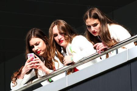 Grid Girls - Formel 1 - GP Russland 2017