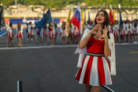 Grid Girls - Formel 1 - GP Russland 2017