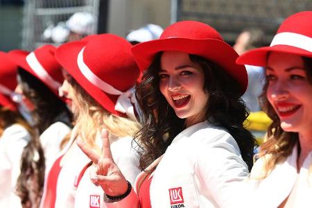 Grid Girls - Formel 1 - GP Russland 2017