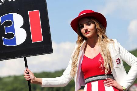 Grid Girls - Formel 1 - GP Russland 2017